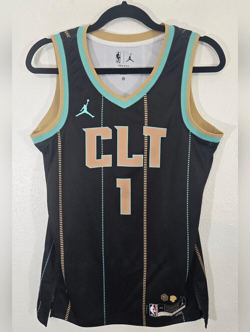 Nike LaMelo Ball Charlotte Hornets City Edition #1 NBA Jersey Basketball, Small